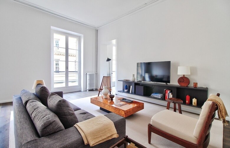 Apartamento Extraordinary Apt 6 Pers Louvre