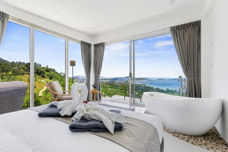 Chaweng Noi Sea View Cherry Villa