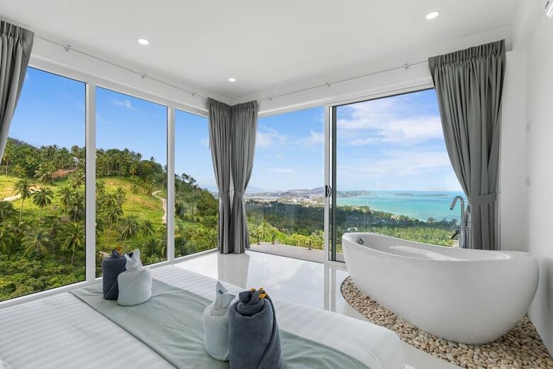 Emerald Villa Chaweng Noi Sea View & Pool
