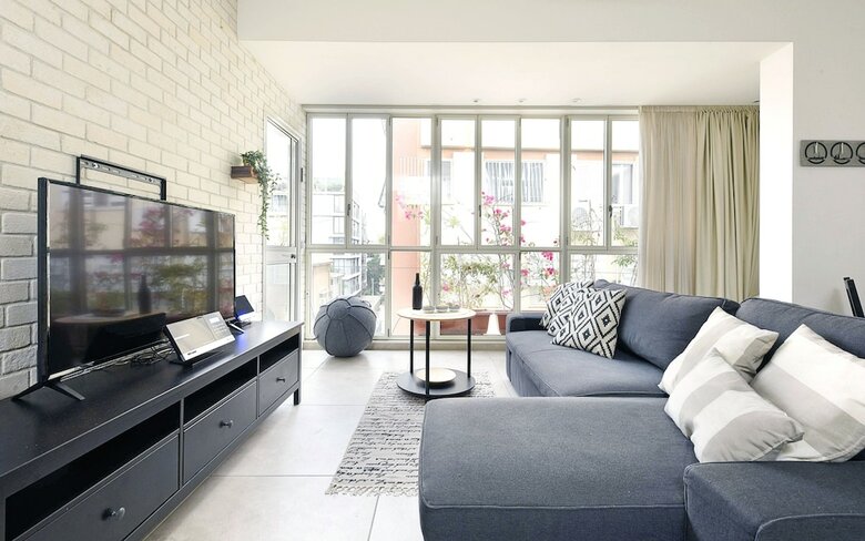 Apartamento Unique Building W Balcony Rothschild Blv