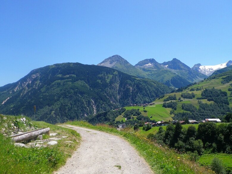 Apartment In Disentis With Garden, Bbq & Mountain Views