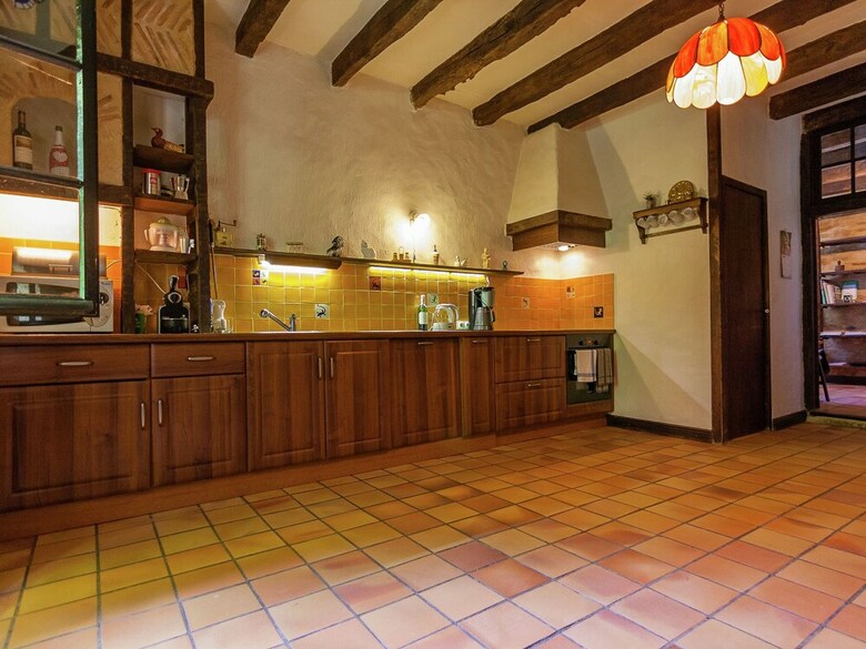 Spacious Farmhouse With Private Heated Pool In A Rustic Garden