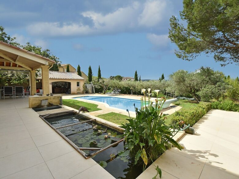 Luxurious Villa In Castillon-du-gard With Outdoor Kitchen