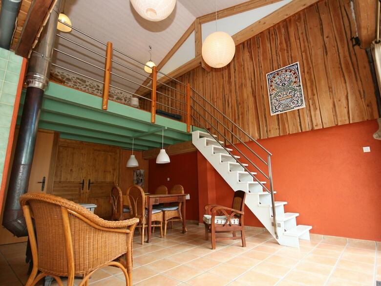 Restored Barn In Privat Domain With Pool And 2 Lakes