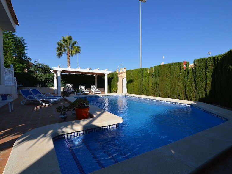 Modern Villa In Benij�far With Private Pool