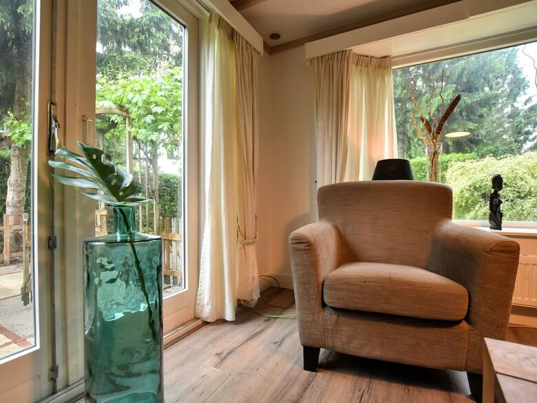 Pleasant Chalet With A Beautiful Private Garden Featuring Two Terraces