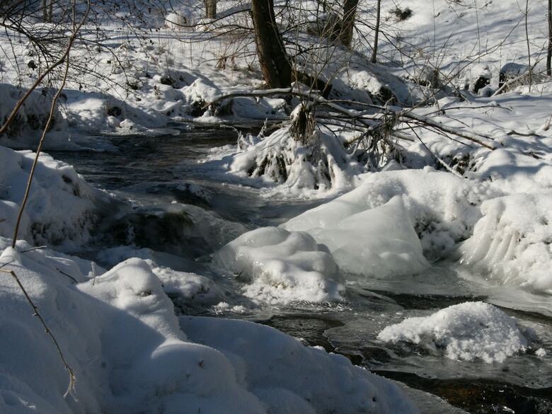 Detached Mill By A Rippling Brook