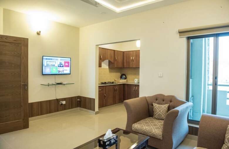 Inviting 1-bed Apartment In Islamabad