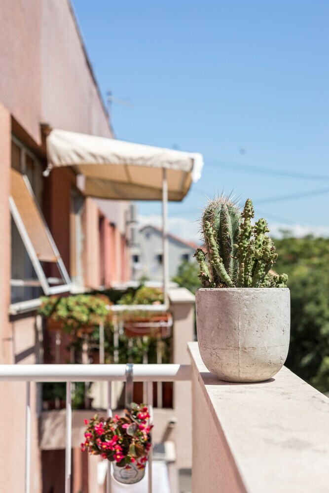 Down Town Apartment With Balconies