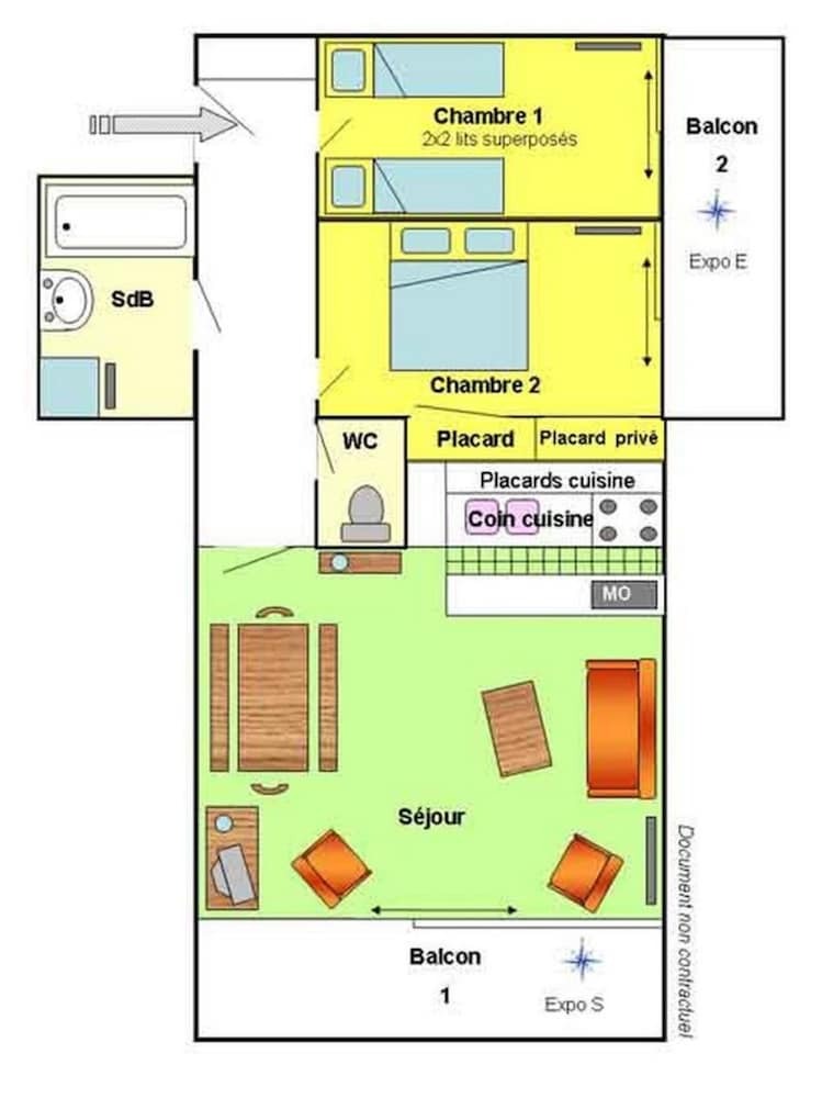 Apartamentos Gerin-trembl� Eperon B3 Appartement 21