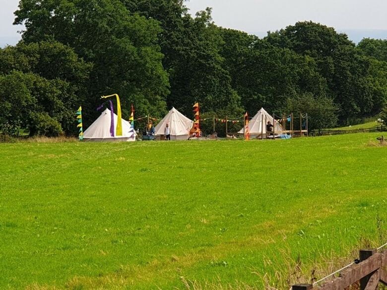 Cabana Leaping Water Bell Tent - Love Zone