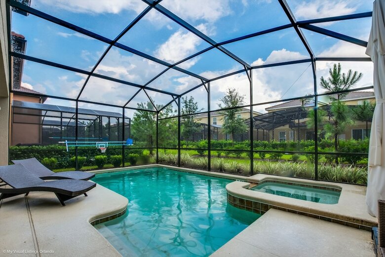 5416sc Luxury 6 Bedroom 4.bath Home With Spa
