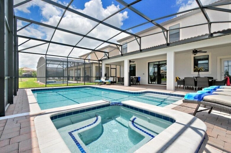 Huge 8-bed Champions Gate Resort Home-1433rfd