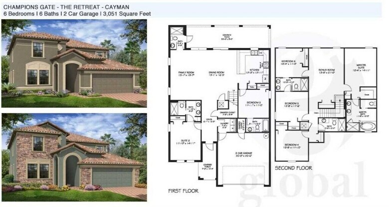 Majestic 6bd Pool Hm, Champions Gate-8912sd