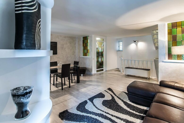 Apartamento Black And White Suite