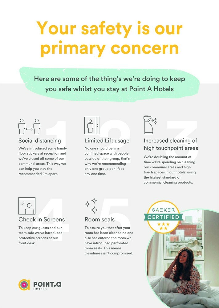 Point A Hotel - London, Canary Wharf