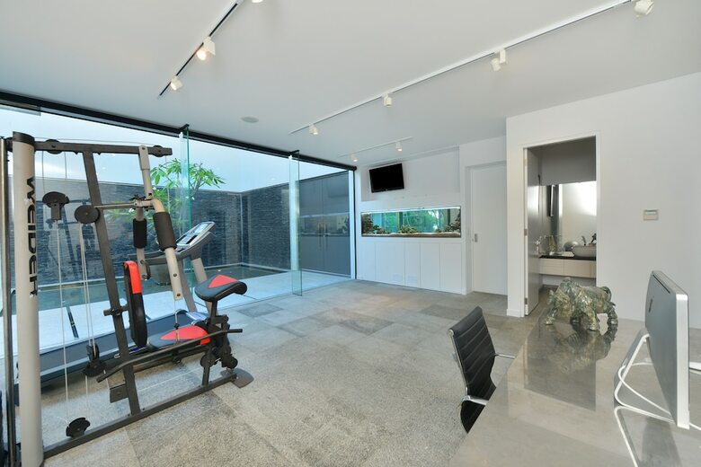 Glass House On The Beach