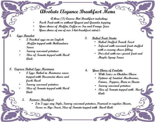 Absolute Elegance Bed And Breakfast