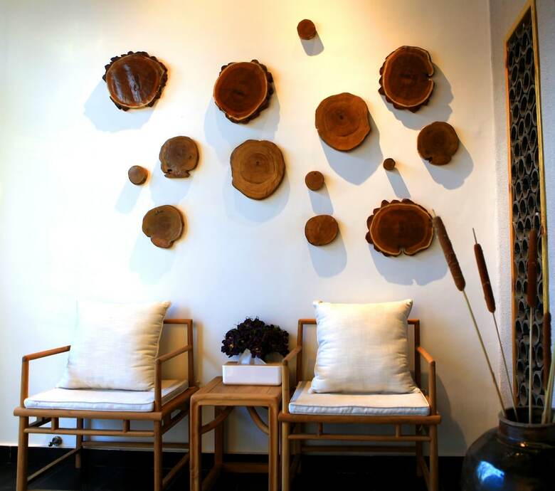 Hotel Carpenter's Rustic Courtyard-great Wall
