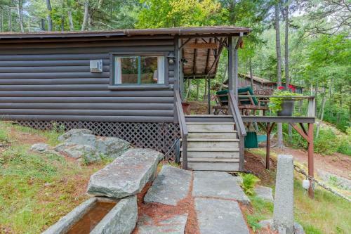 Chic Boothbay Harbor Studio Cabin