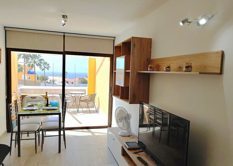 Ocean View Apartment In Playa La Arena