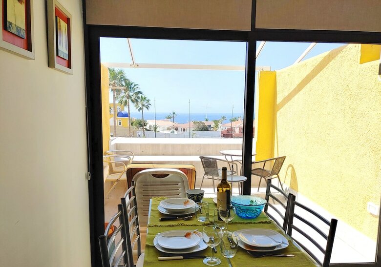 Ocean View Apartment In Playa La Arena
