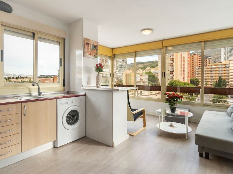Modern Apartment In Benidorm With Shared Swimming Pool