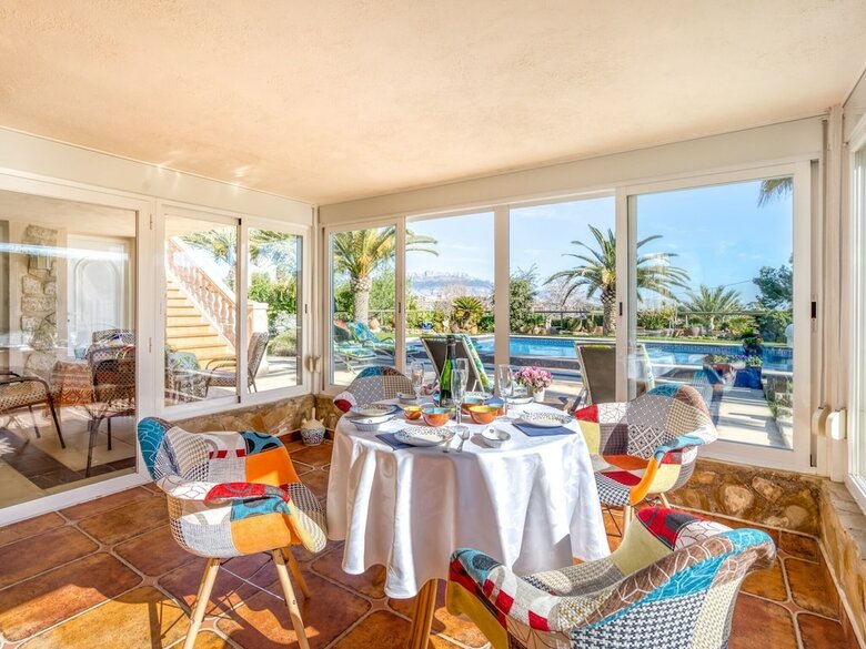 Villa Deluxe Apartment In Albir With Pool & Garden