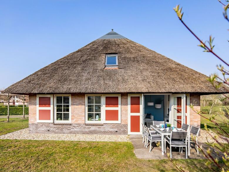 Thatched Villa With Dishwasher, 2 Km. From Appelscha