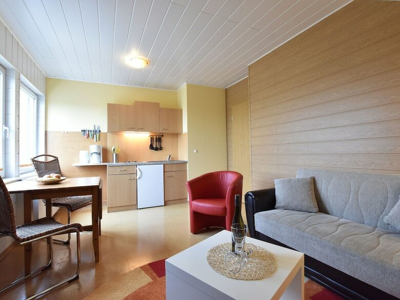Modern Apartment In K�hlungsborn With Fireplace