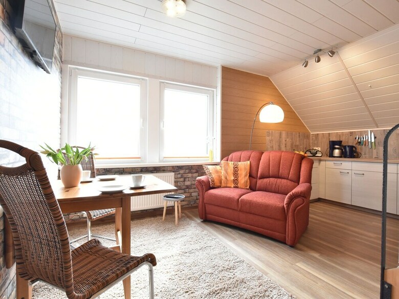 Modern Apartment In K�hlungsborn With Fireplace