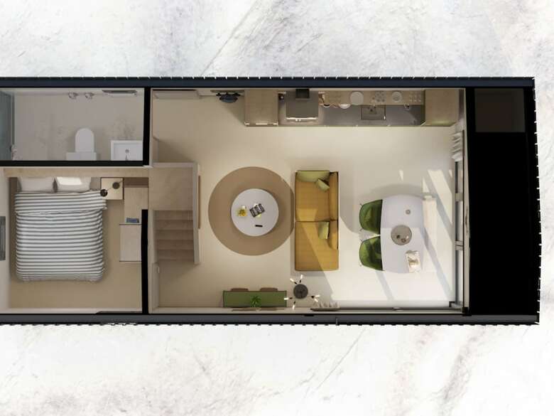 Modern Lodge With Dishwasher, 100 M. From The Sea