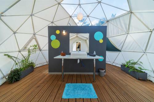 Bubble D�me Village Petite Ile