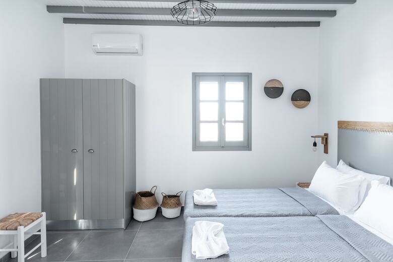 Aparthotel White And Grey