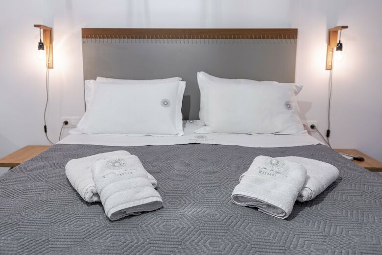 Aparthotel White And Grey