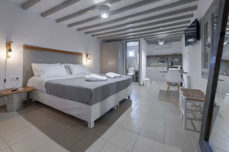 Aparthotel White And Grey