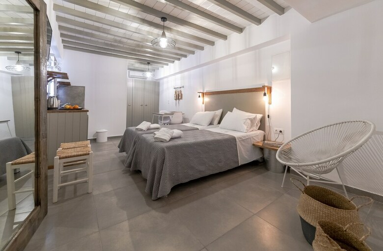 Aparthotel White And Grey