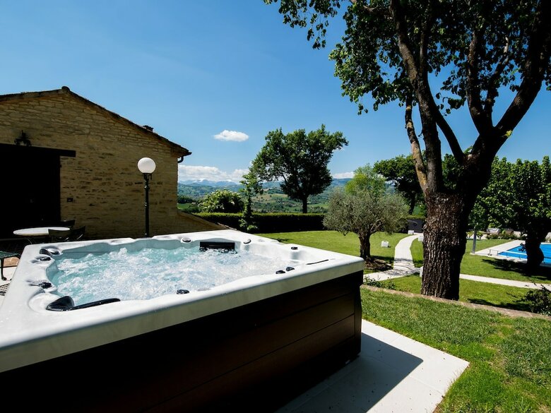 Countryside Villa In Sant'ippolito With Swimming Pool