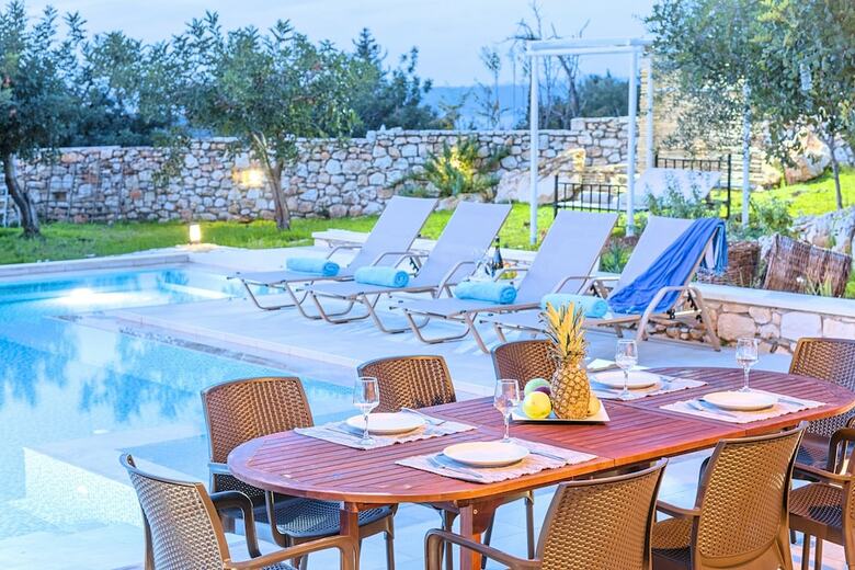 Cretan Lux Villa Heated Pool