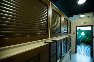 Albergue Capsule Hotel Interqube Tretyakovskaya