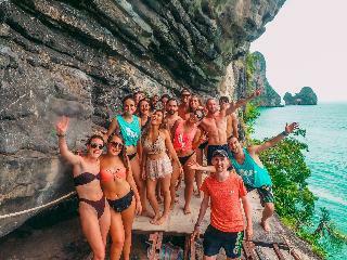 Slumber Party At The Beach Hostel
