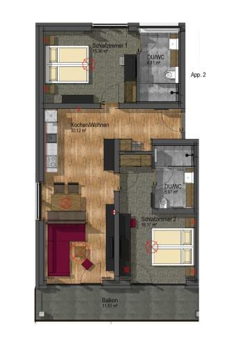 Apartamento Jordan�s Lodge126