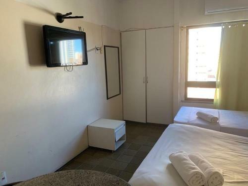 Apartamento Tabajara Flat - Ap 404 - Vista Lateral Mar
