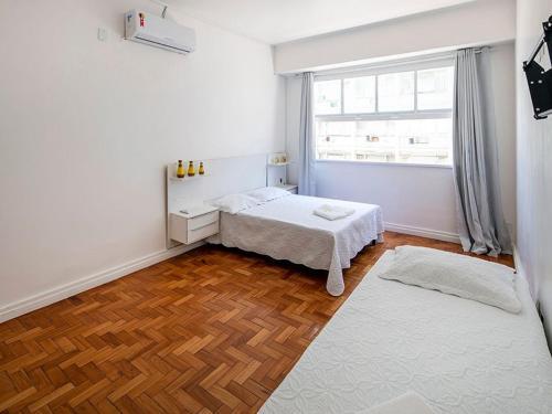 Apartamento Enorme 3 Quartos Com Jacuzzi E Vista Mar Para 8 Pessoas Em Copacabana!