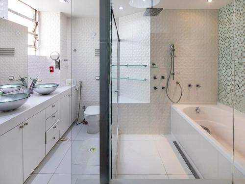 Apartamento Enorme 3 Quartos Com Jacuzzi E Vista Mar Para 8 Pessoas Em Copacabana!