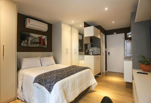 Apartamento Studio Augusta/freicaneca/s�rio Libanes Cd 304