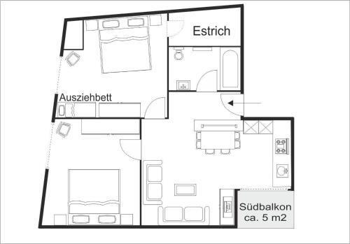 Apartamento Chasa Bagnera 174