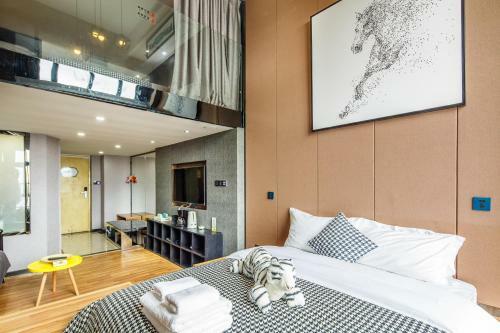 Lavendar Duplex Apartment