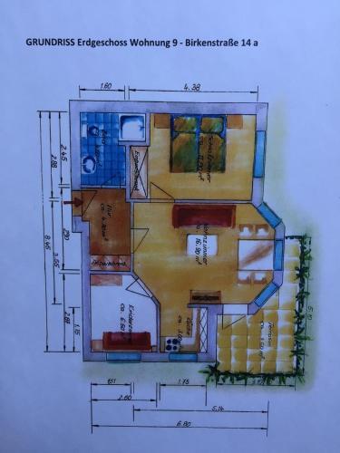 Apartamento Birkenstr_14 A Wohnung 9