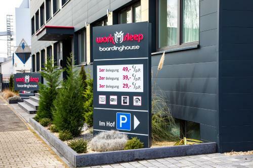 Albergue Work & Sleep Boardinghouse Mannheim